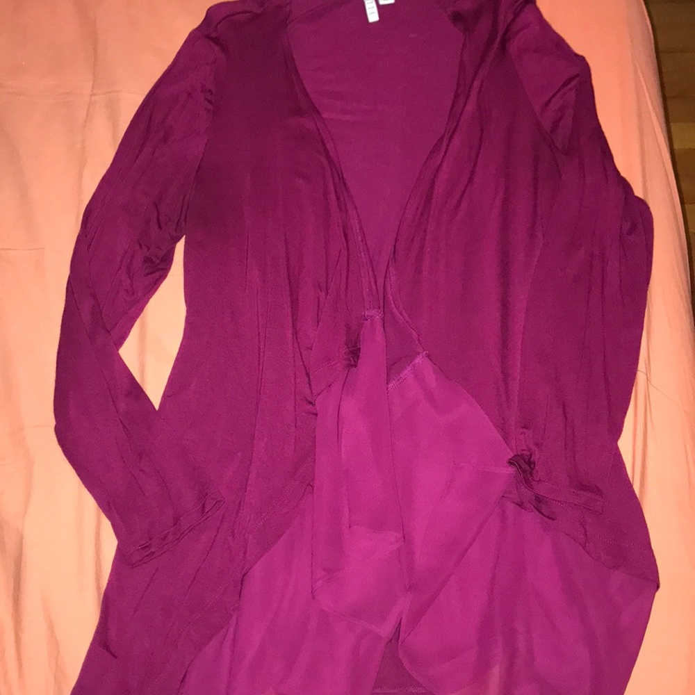 ELLE Burgundy Top